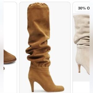 Chloe Brown Slouch Boots